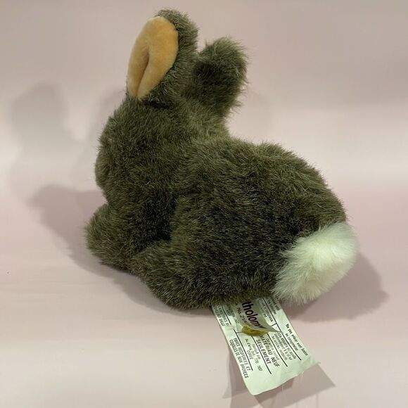 Vintage Russ Berrie Bartholomew Bunny Rabbit Plush Stuffed Animal Realistic 10" - Picture 2 of 7